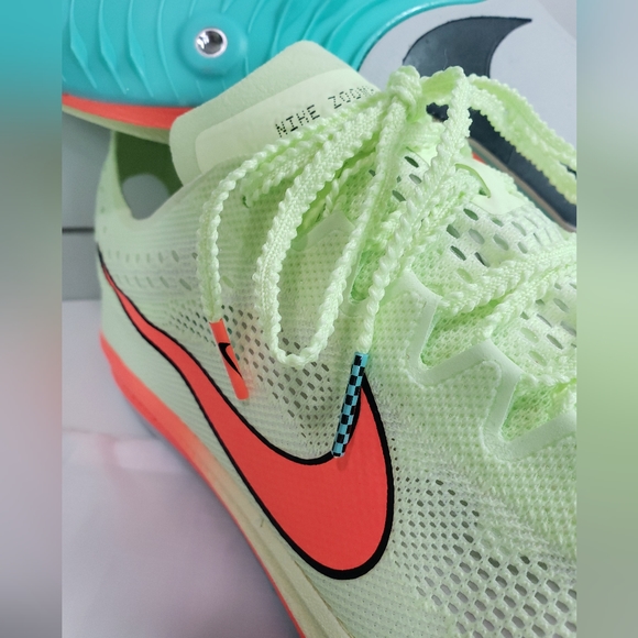 Nike ZoomX Dragonfly Barely Volt Hyper Orange Track Field Spike size Men's 13 - Picture 3 of 10